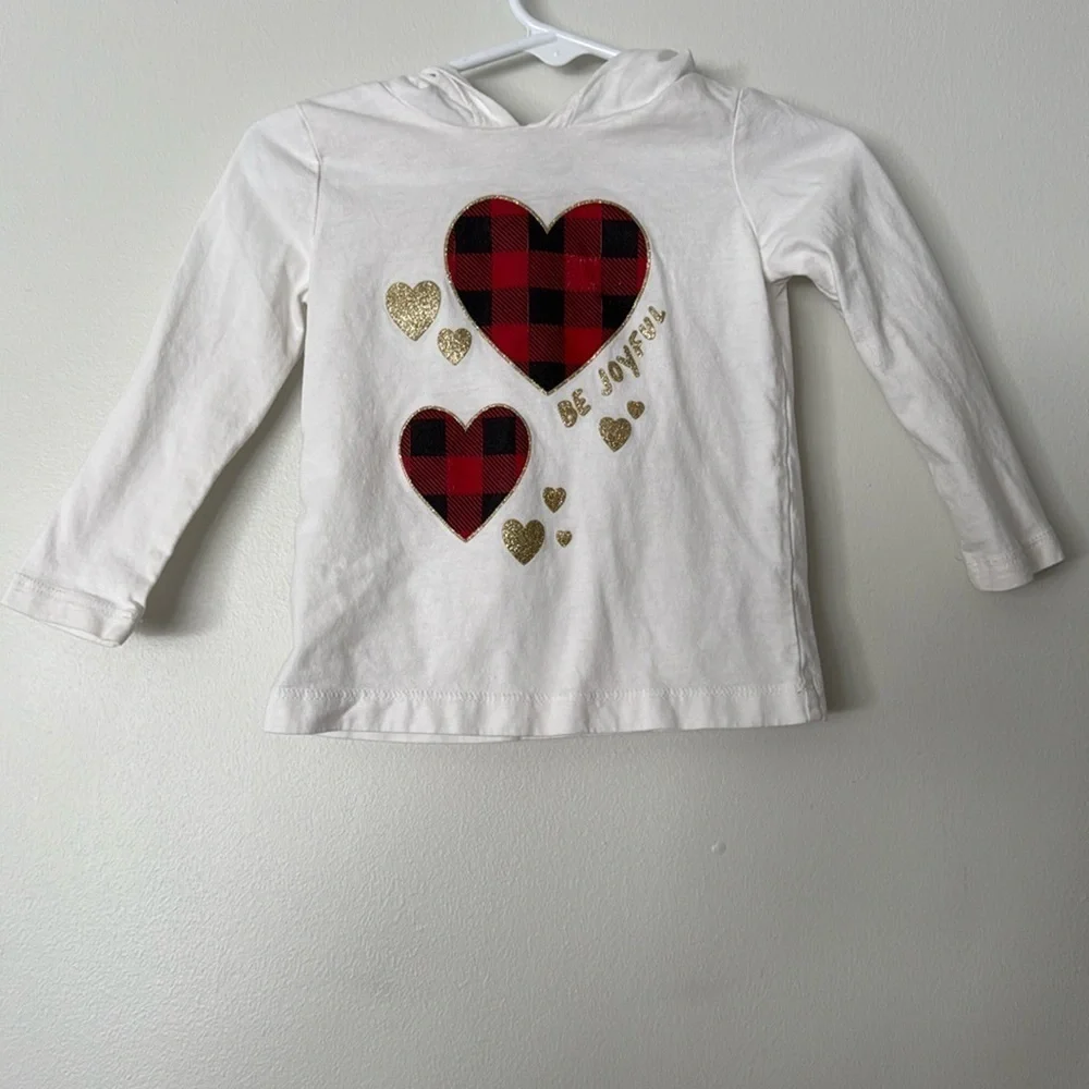 Long sleeve heart shirt